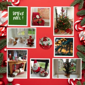 A L'EHPAD DU HAUT LEON, A SAINT POL DE LEON NOEL 2025