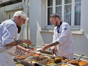 Barbecue festif EHPAD Saint Pol de Léon
